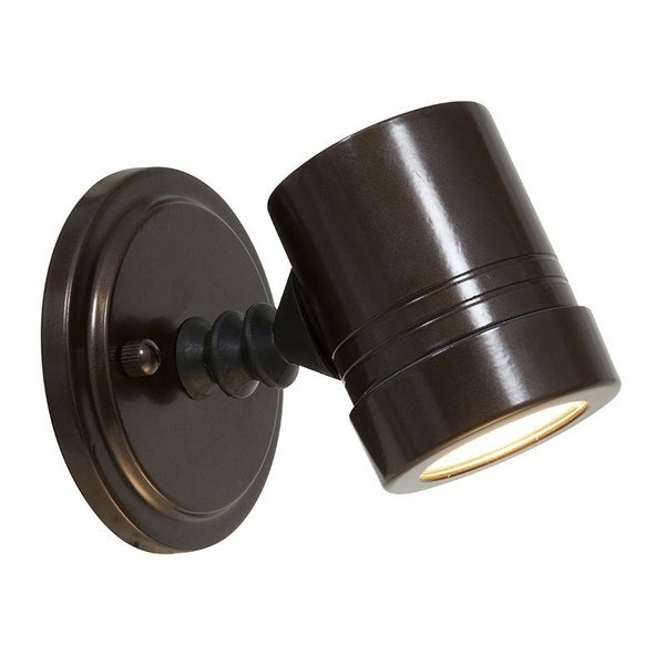 Access Lighting Myra, Outdoor Adjustable LED Spotlight, Bronze Finish, Clear Glass 23025LEDMGLP-BRZ/CLR